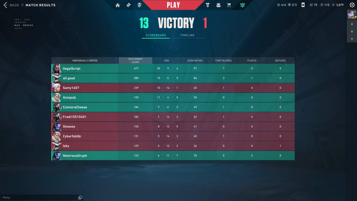 izzymoniz's tweet photo. All Good Gaming moves to 4-0 on the season after a dominant showing on Breeze #AllGood #AGFighting https://t.co/Kk8IbGTGBB