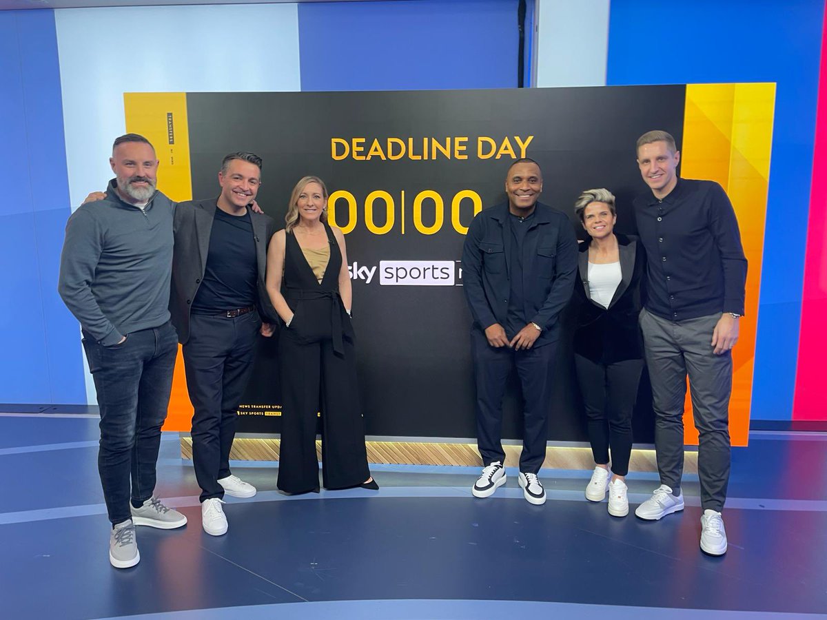 One of THE BEST gangs to be a part of 😍 #TDD done for another day recap of the window with us on @SkySportsNews now 👋🏼