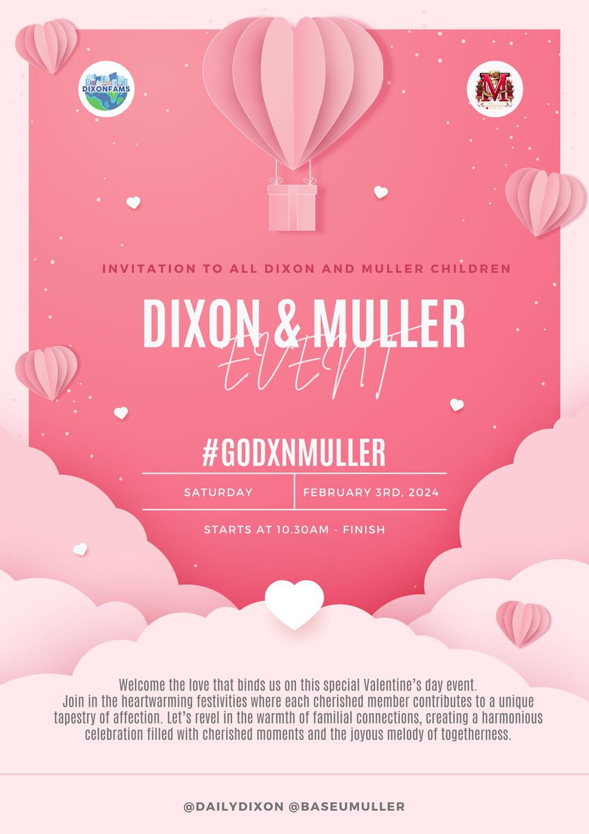 ㅤ
ㅤ           𓋜     #GODXNMULLER     ::

ㅤ        In  the  warmth  of  𝗳𝗮𝗺𝗶𝗹𝘆 𝘁𝗶𝗲𝘀, 
ㅤ        the dance of joy and harmony 
 ㅤ       of affection  forms  an eternal
            symphony of happiness. 
ㅤ