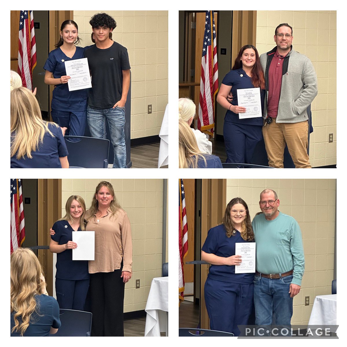 MACS_CTE's tweet photo. Congratulations to the Fall CNAs who were pinned tonight! We are proud of their drive and focus to achieve greatness! We are in great hands with these healthcare professionals.  #CTEmonth #Nursing #workforce @CTEforNC @MACSchools https://t.co/dZPYIZuhub