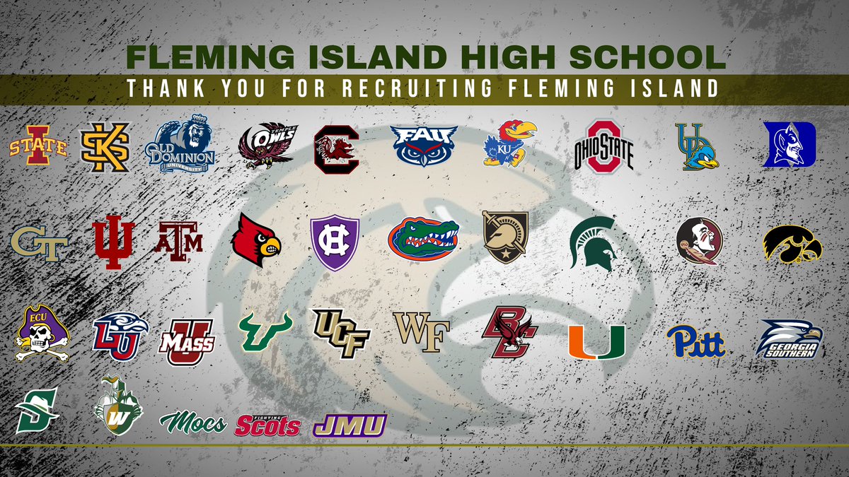 We would like to give a huge thanks to all of the schools that stopped by to check on our student athletes over the past couple of weeks! #RecruitTheIsland #SoarHigher