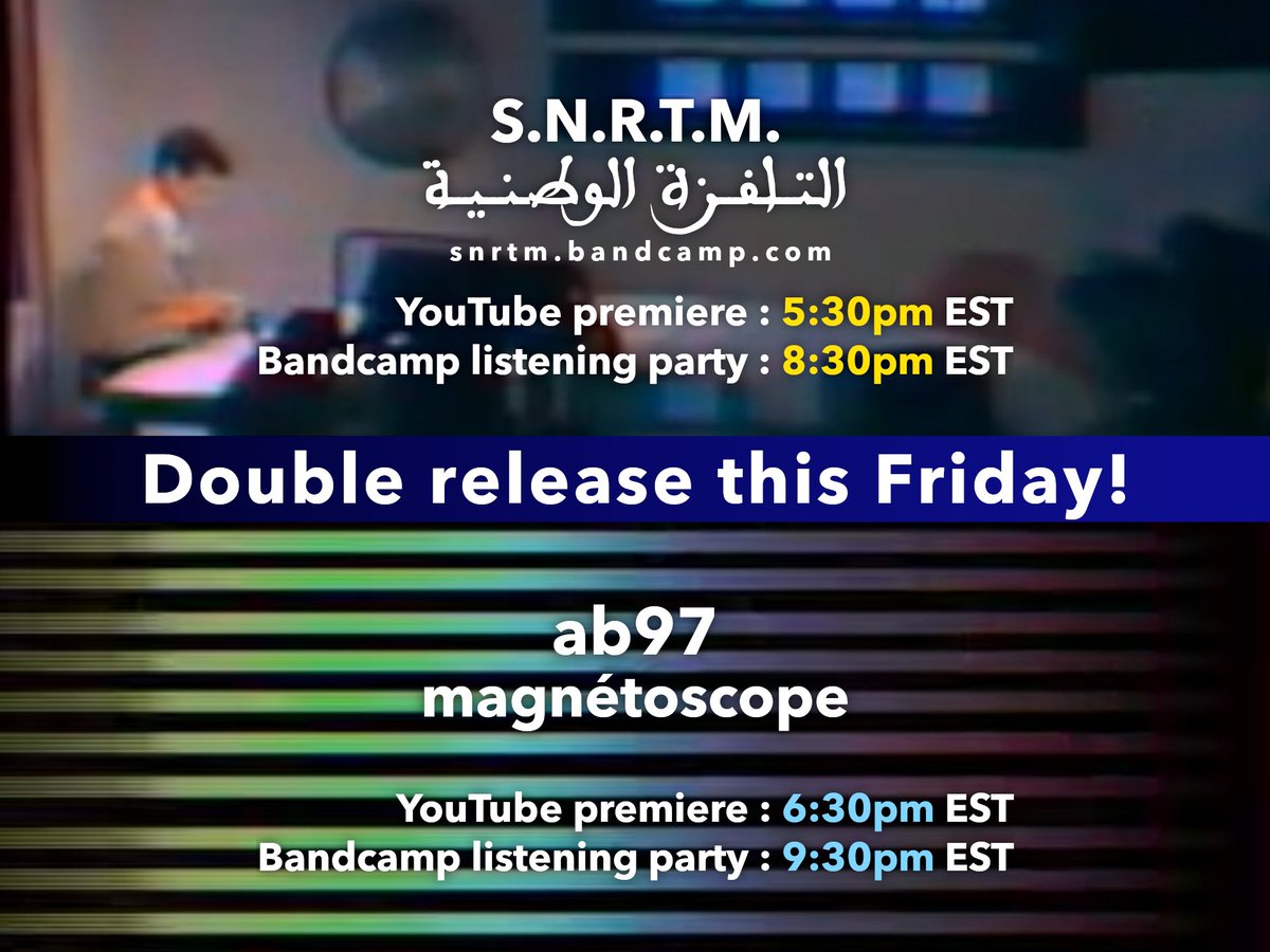 ab97music's tweet photo. DOUBLE RELEASE tomorrow!! 🎶

Both albums will be premiered on my YouTube channel, followed by listening parties on Bandcamp! Hope to see you there! 😁

YouTube: https://t.co/if2t94wPre

SNRTM listening party:
https://t.co/lyIZYT37nZ

ab97 listening party:
https://t.co/uozv3wLjhN https://t.co/sMM4wXKna4