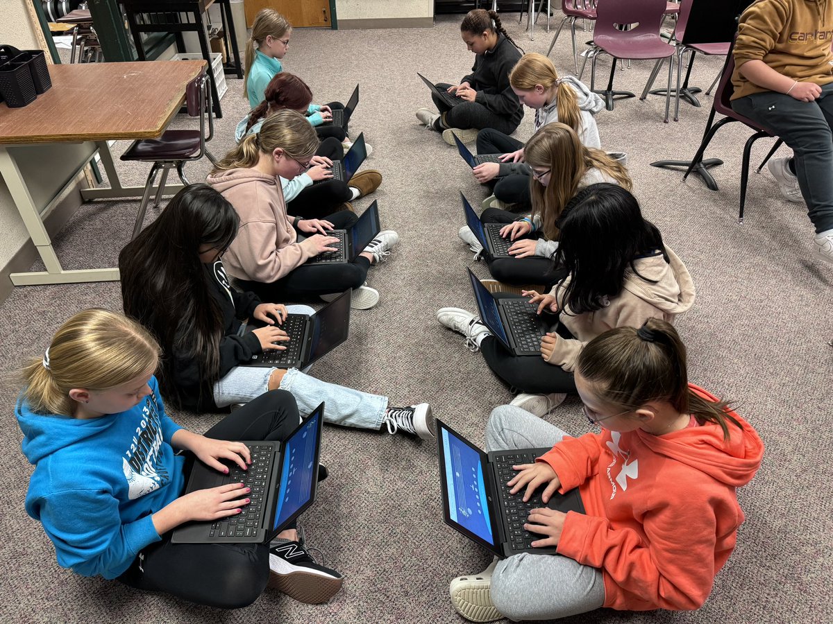 Note reading challenge with Staff Wars <a href="/Norfolk_MS/">NPS Middle School</a>  during WIN time with the clarinets and flutes!