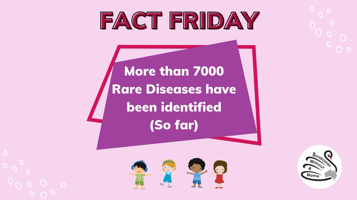🌟 SWAN Fact Friday! 🦢✨ Did you know? More than 7,000 rare diseases have been identified, and new ones are discovered annually. #rare #research #genetics #genomics #mcri #cmri #rch