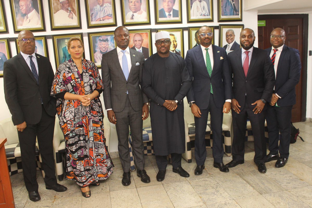 ngxgrp's tweet image. Our Group CEO, Temi Popoola, welcomed delegates from the Adoption Readiness Working Group of the ISSB - IFRS sustainability reporting guidelines led by the Executive Secretary/CEO of the Financial Reporting Council, Dr Rabiu Olowo during a courtesy visit.
 #NGXGroup #ISSB #FRC