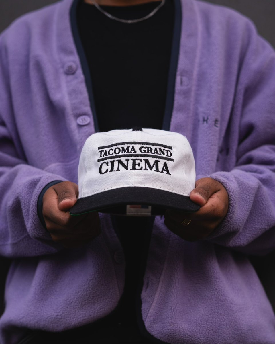 Daz907's tweet photo. I know y’all pressed @ATBHEADWEAR hasn’t dropped in a minute so had to kick off the Black Film Series with a Directors Hat! Available at the @GrandCinema 🍿🎟️🎥 https://t.co/BpvL5h6CNA