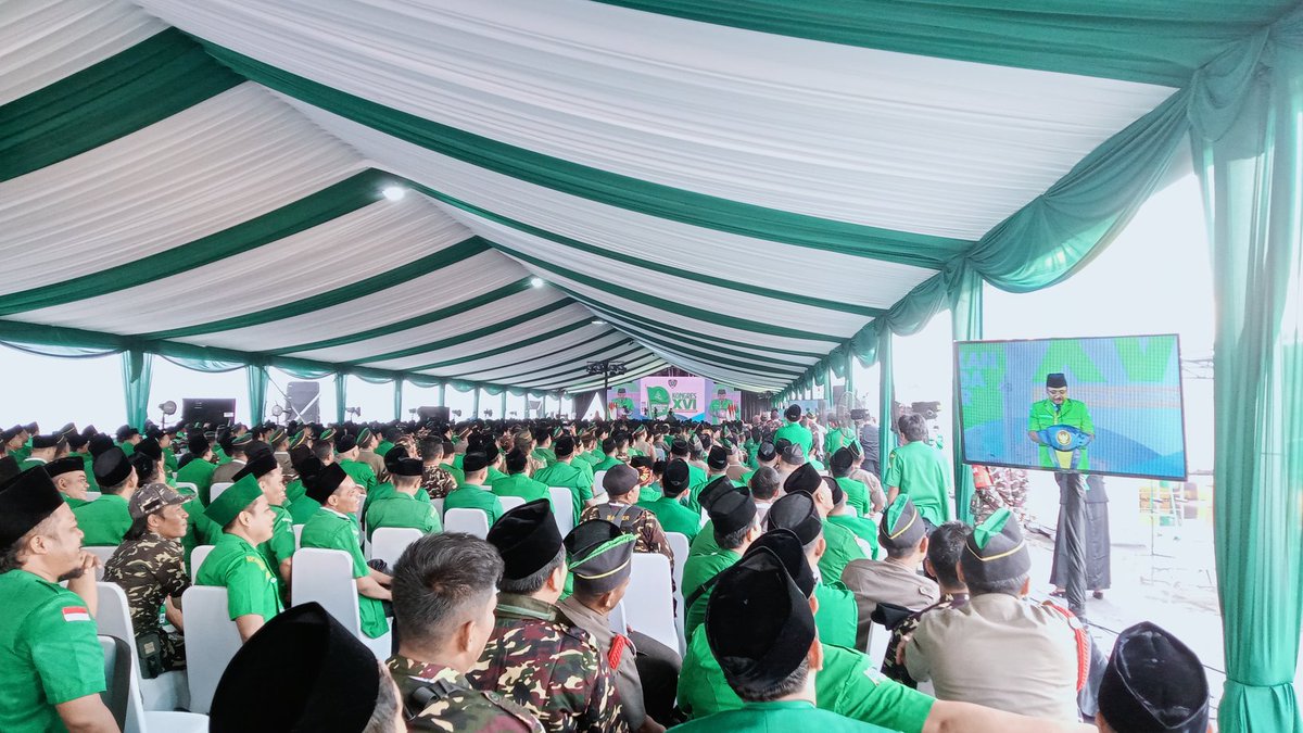 amrudinnejad_'s tweet photo. Pembukaan Kongres XVI Gerakan Pemuda Ansor di Pelabuhan Tanjung Priok, Jakarta 2 Februari 2024 #KongresXVIGPAnsor https://t.co/2hbWdjztg7