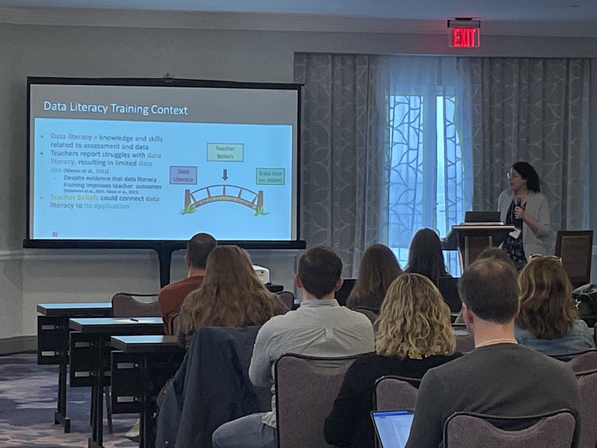 LizStevensPhD's tweet image. ⁦@mjfildermanphd⁩ talks about the bridge between data literacy and data 📊 use! #pcrc2024 #PD #teachers #coronado