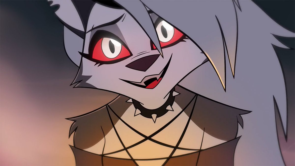 INVINCILUKE's tweet photo. People probably wonder why I'm so open about my love for Loona. Have you ever loved someone so much that you just want to yell at the rooftops that you love that person? #helluvabossloona #helluvaboss #hellhound #hellhoundloona #vivziepop #helluvaboss #simp #furry #hazbinhotel https://t.co/aFZoa9dlTc
