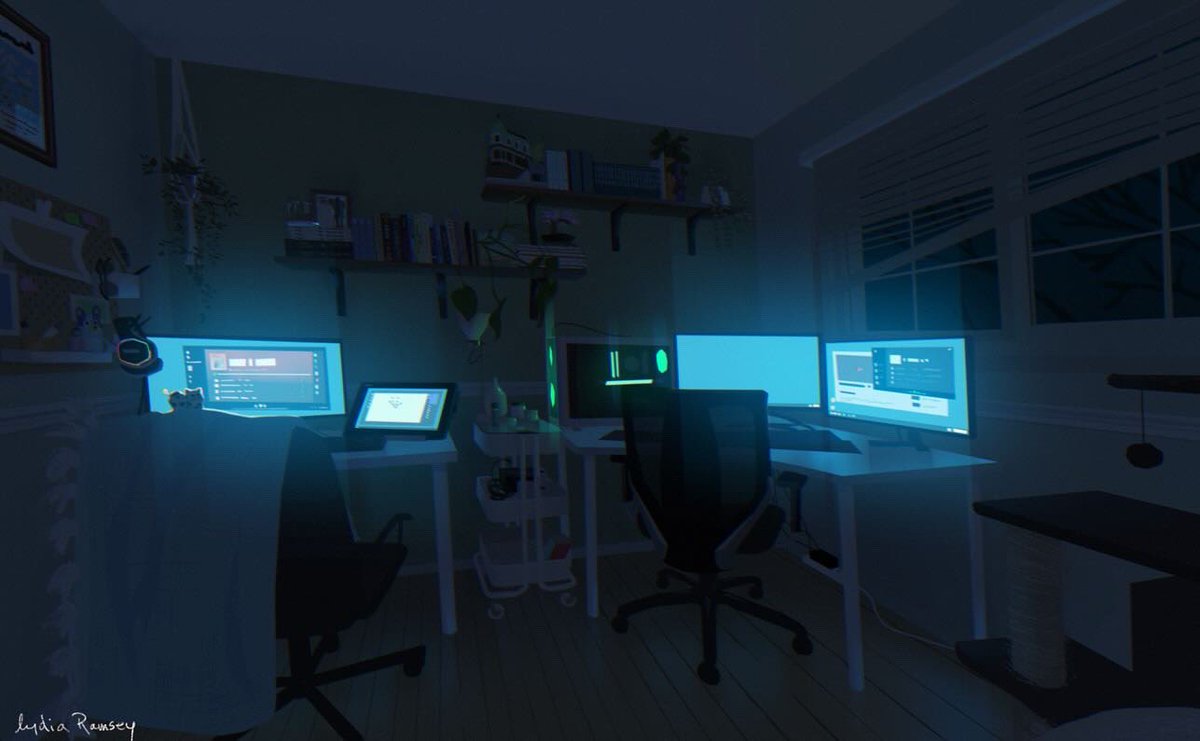 aetheriantea's tweet photo. Some workstation studies at different times of day

Did these for week 2 &amp; 3 homework of @Chuwenjie ‘s class- one of the best teachers I’ve ever had :’) https://t.co/OefIokDd6x
