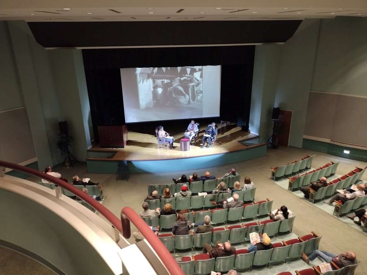 mc_prof's tweet photo. Deep Greenwood event is stunning. @VLuck's book is amazing. Don Thompson's discussion of his photographs is heartbreaking. We all need to learn about this. https://t.co/2SZdPDH3mY