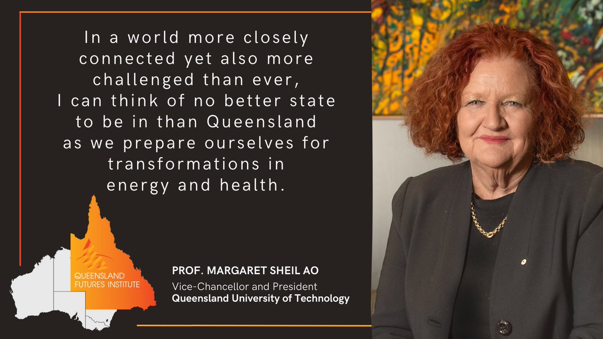 We are thrilled that Prof Margaret Sheil AO, Chair of the QLD Vice-Chancellor's Committee, will be participating in Queensland's State of Play 2024, a signature event on the QFI calendar. 🗓️15 Feb 📷 7:30am - 9am 📷 Register here: bit.ly/47FieMZ