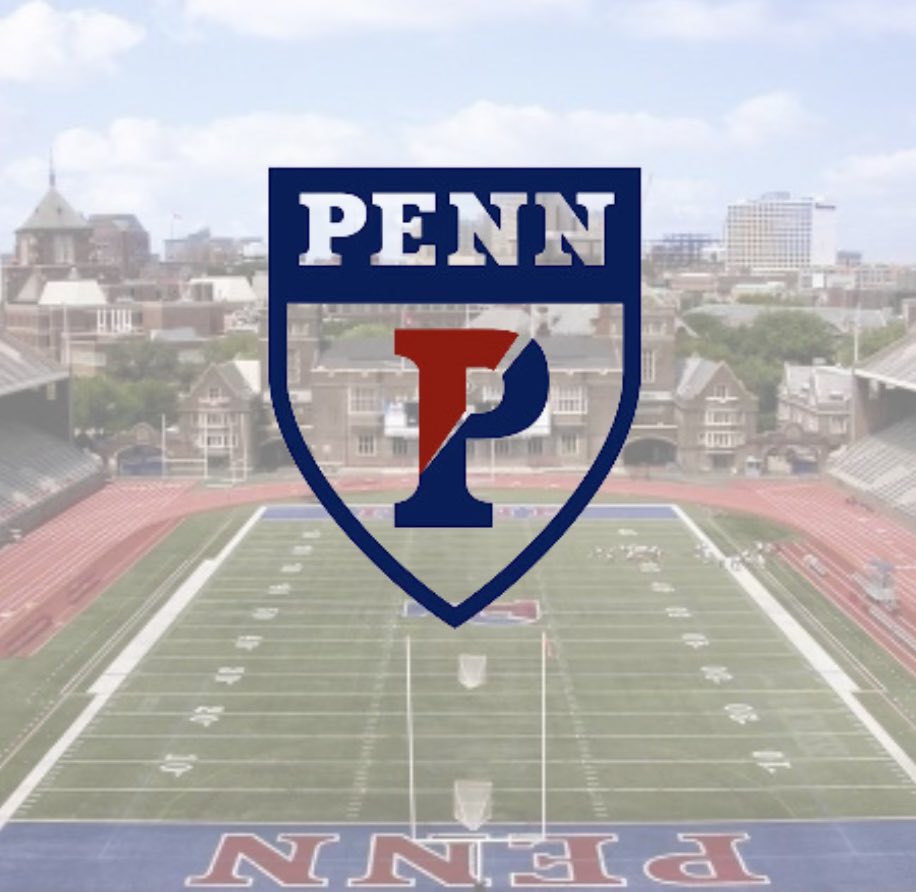 After a great conversation with <a href="/David_Josephson/">David Josephson</a> from <a href="/PennFB/">Penn Football</a> I’m blessed to receive an offer from the University of Pennsylvania! 
<a href="/Greg_Chimera/">Greg Chimera</a>