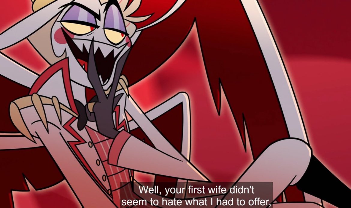 mjlurex_'s tweet photo. #HazbinHotel #LuciferHazbinHotel #HazbinHotelSpoilers SPOILERS//
-
-
-
-
-
-
-
-
-
-
-
-
-
-
-
THIS SCENE WITH LUCIFER 😭😭😭. Also the ending with Lilith. I really wanna know… there was just so much that happened in the last episode 😭😭 ( and the 7th) https://t.co/i30SIp5i9h