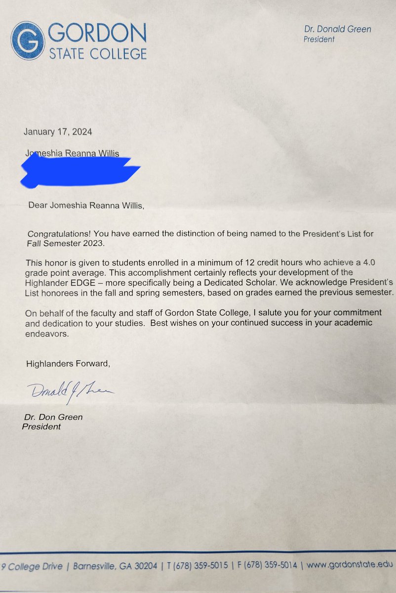 KierraRojas's tweet image. So PROUD of our staff member as she continues to grow professionally. She made the President&apos;s List!!! Great job Ms. Willis!!! 
#ProudAssistantPrincipal