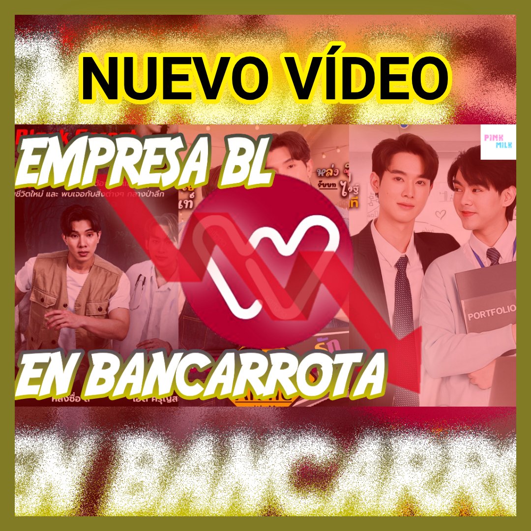 Arthit_V's tweet photo. :::Nuevo Vídeo:::
ESTA EMPRESA SE QUEDÓ SIN DINERO, PERDIÓ SUS SERIES Y ACTORES BL 😭CASO WELL THAILAND
#wellthailand #PinkMilk #Arthit_V #AsianBL #SeriesBL #Boyslove #ThaiBL #BL2024
Ver Vídeo Aquí 👇👇👇
https://t.co/heyBgWzVBQ https://t.co/0ihGqysNA0
