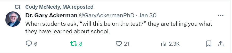 very telling that these tweets came across my feed almost side-by-side... @JennBinis @GaryAckermanPhD