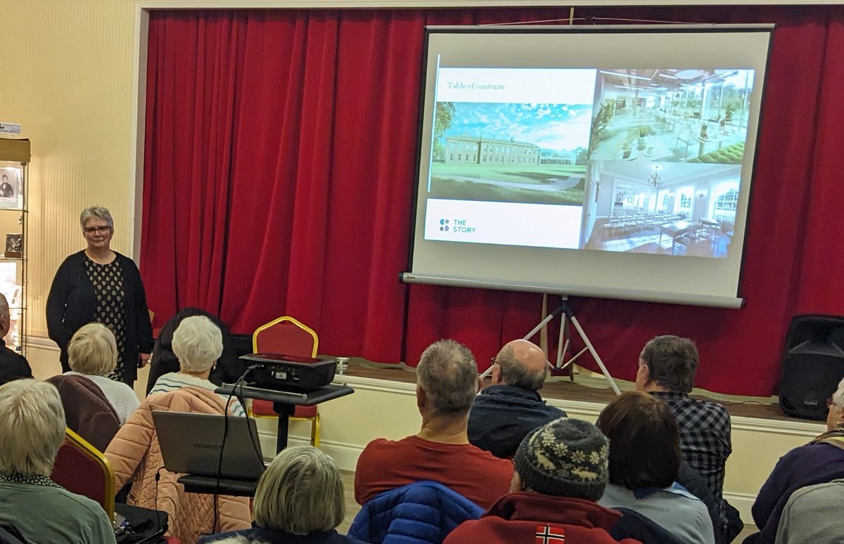 CoxhoeHistory's tweet photo. Amazing turn out this evening for The Story of the @TheStoryDurham  presented by Carolyn Ball, County Archivist.
A fascinating an insightful walk through of the history and development of the new County Record Office.
Thank you for your support once again. https://t.co/mUFl4UP2bn