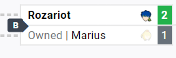 OwnedEsport's tweet photo. 🌟 Résultat 🌟
✅✅✅❌ Et c'est une défaite dans ce classico ! chacun son tour haha 👀
➡️Direction le looser bracket, on remonte tout cela ! On ne lâche rien !
🫶GG @Owned_Marius
Prochain match 🆚#DevilG
🔗 https://t.co/qMiThEZDbc 🔗
#WeAreOwned💙💜 https://t.co/feWFRmtUHR