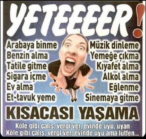 Artık sabır mabır kalmadı!  #EmekliYılıErkenSeçim