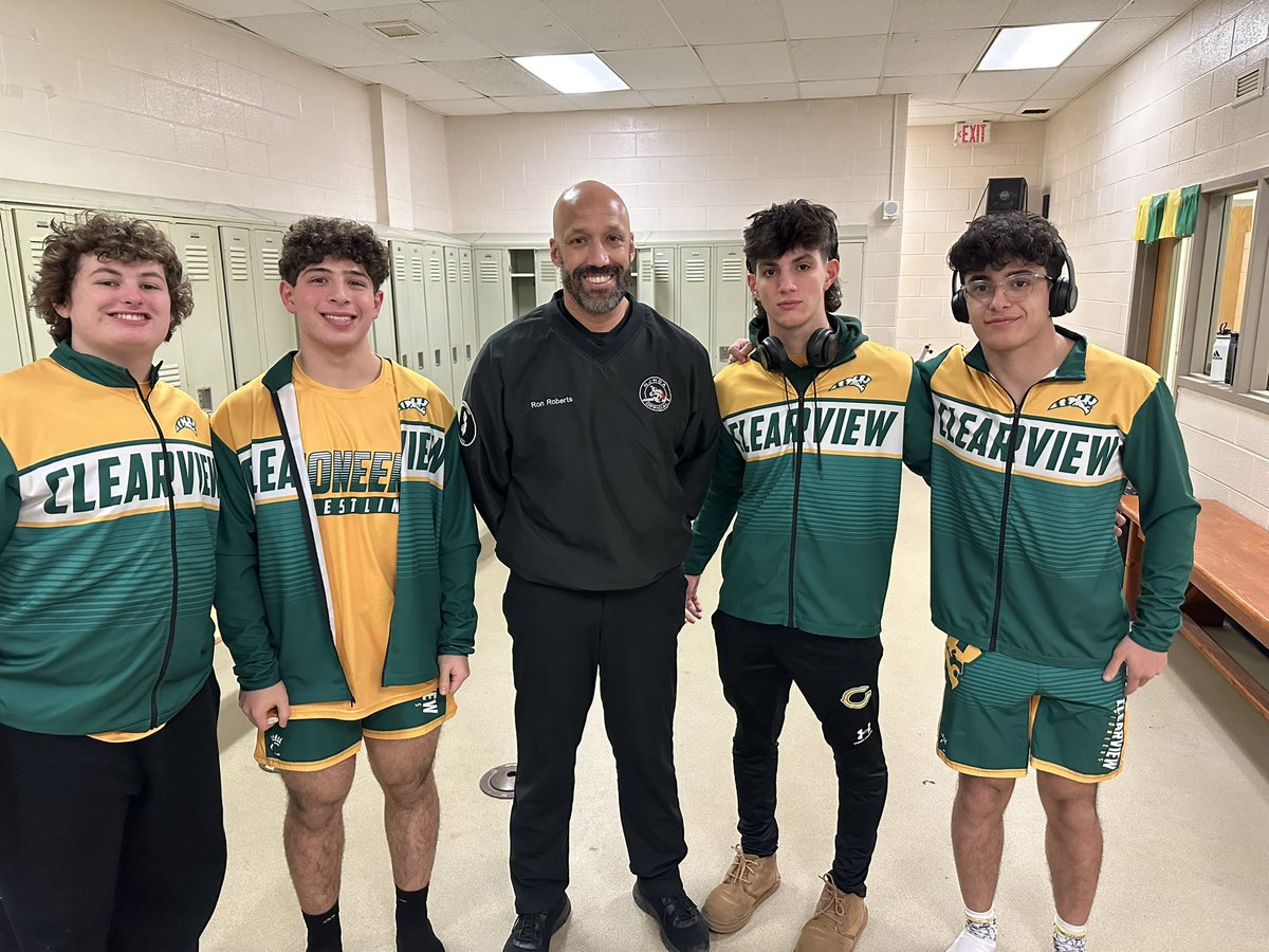 Our Varsity Wrestling Team greatly appreciates our Official! Thank you for your commitment to HS Athletics!! GO VIEW!!!