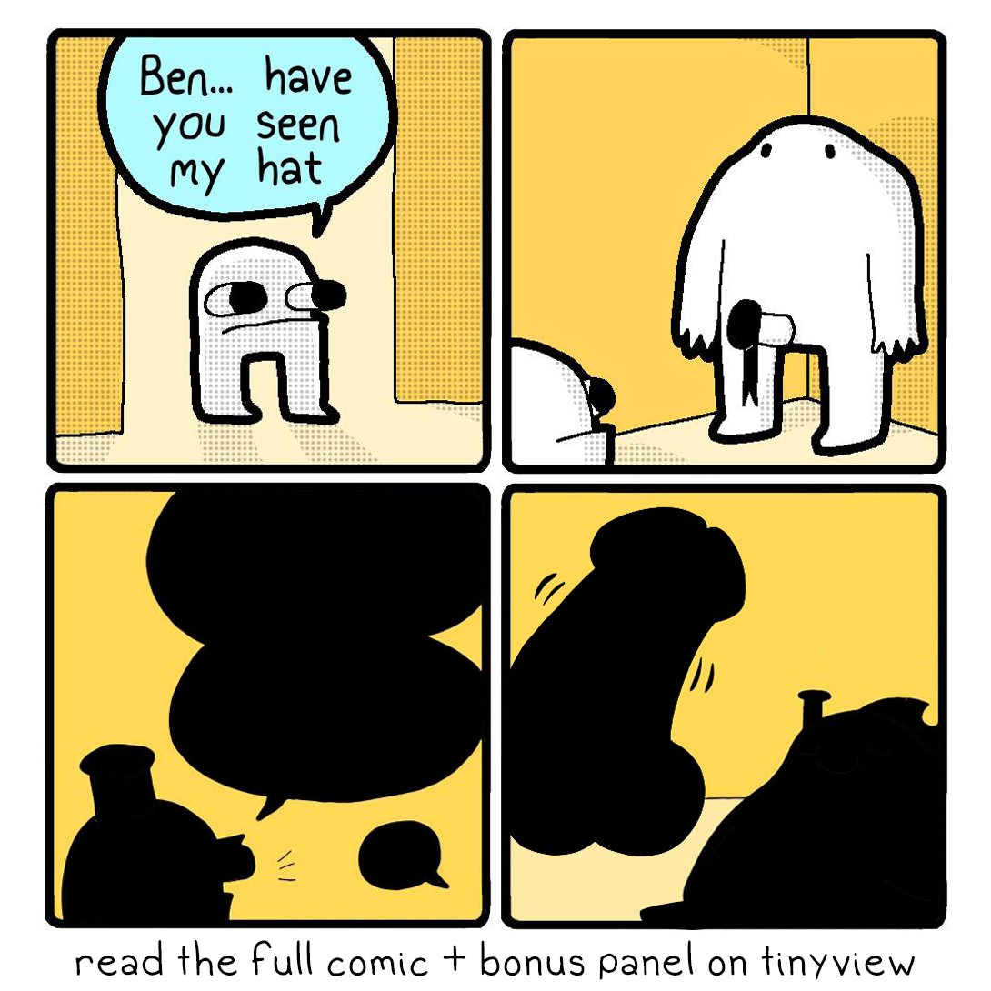 hot new Eggs n' Ben comic just dropped
read it all HERE 🥚 https://t.co/5SkWpbpXly
tinyview pays us if you read it 🙏 bless you