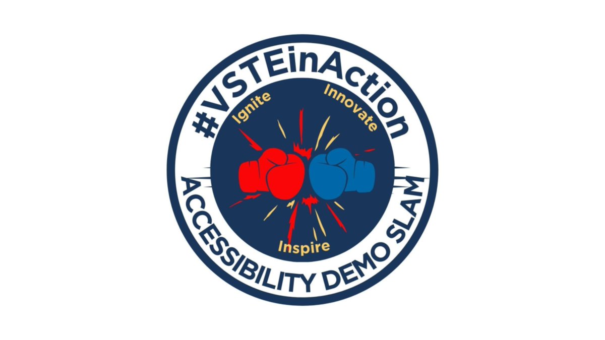 vste's tweet photo. Check out the VSTE Accessibility Demo Slam (1-3-24)!

https://t.co/HzlxJi64hl

#VSTEDemoSlam, #Accessibility, #VSTEEdCommittee #edtech #educoaching #PD #PL #VCC #educoach #education #teaching #A11y https://t.co/3sFZjEQ0ph