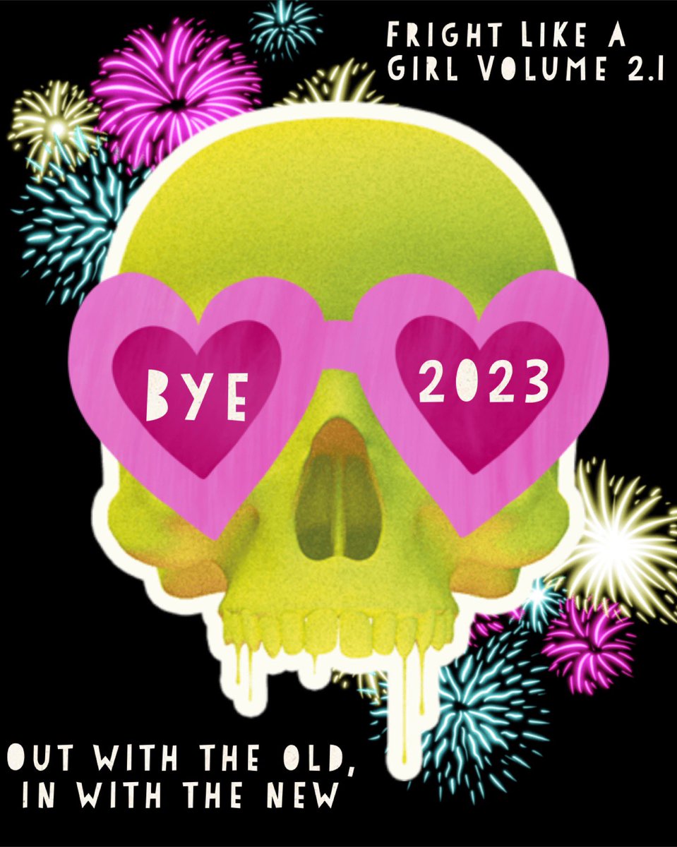 HorrorSyndicate's tweet photo. Our @frightlikeagirl zine is making a comeback, and to ease back into it, we decided to start off with a mini issue, covering our favorite Horror from 2023, and what we’re looking forward to in 2024!🎆

https://t.co/RzbwlVZsPu https://t.co/eV9OHur5fO