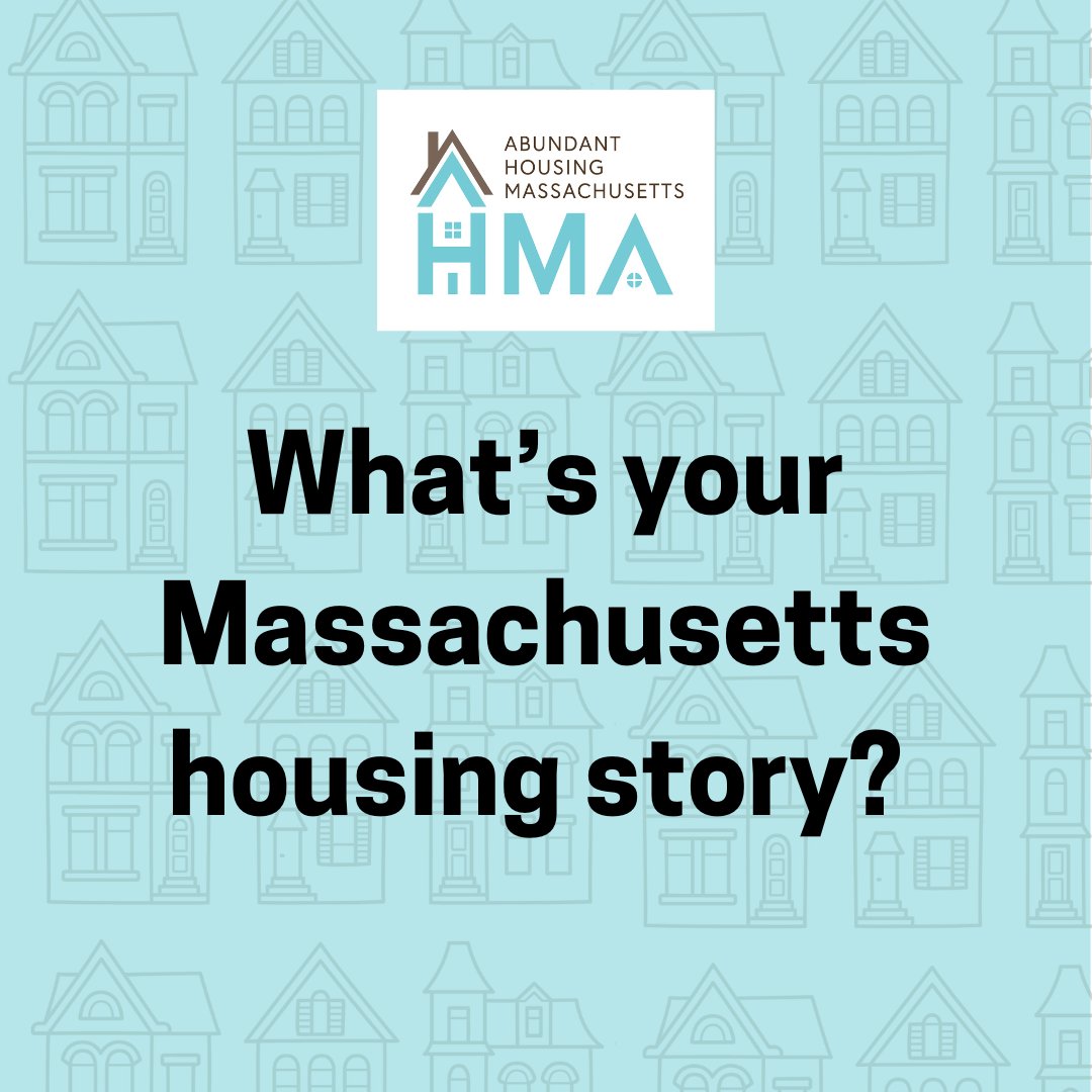 AbundantHomesMA's tweet photo. Have you struggled to find affordable housing in Massachusetts?

We would like to hear your story to help bring awareness and further our housing advocacy🏘️! 

Share your story today! 
https://t.co/JaaNquEtRu

#AHA4MASS #AffordableHousing https://t.co/KJkYq6KfAU
