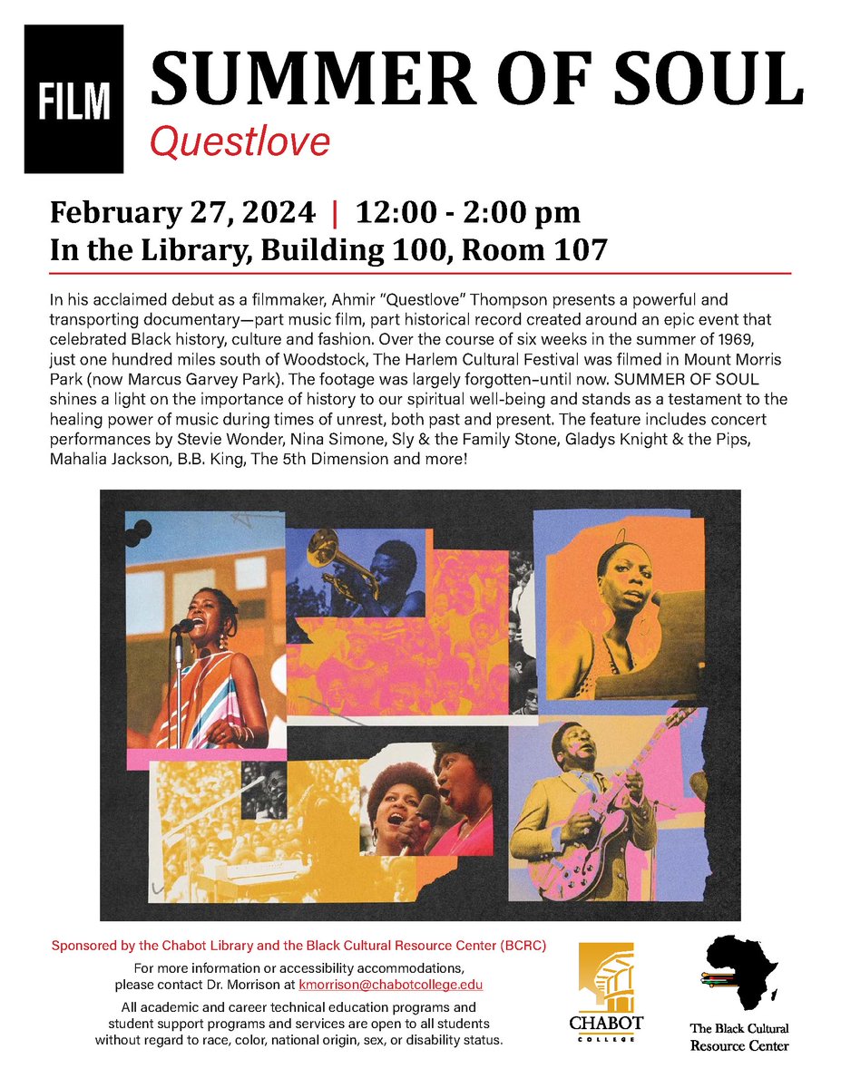 Chabot College Library tweet media