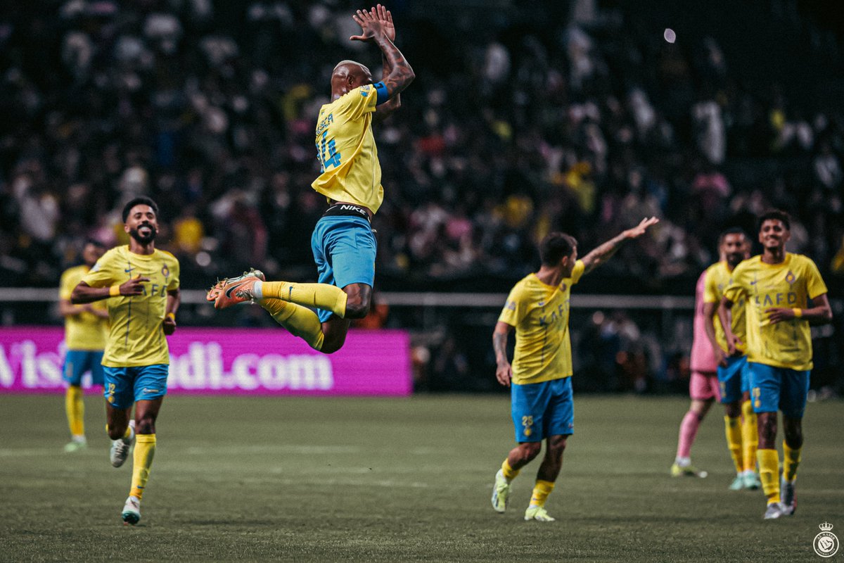 AlNassrFC's tweet photo. نُقدم لكم .. صاحب ��لهاتريـك الأول في Kingdom arena 🤩 https://t.co/JgYrqKWQvN