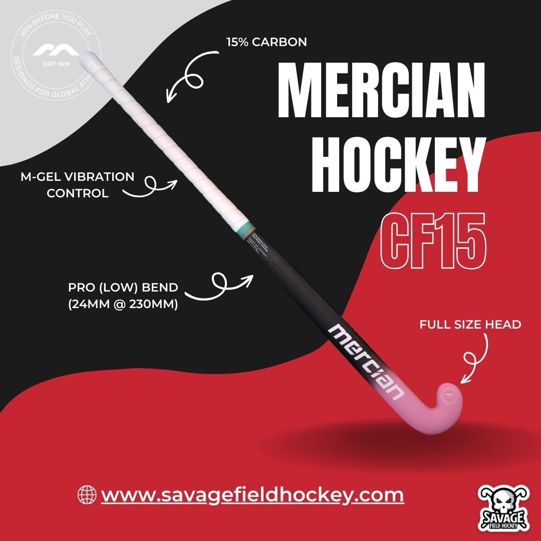 The Genesis CF15 is a 15% carbon entry level composite stick. Specifically placed carbon inserts provide good levels of stiffness, durability and strength in specific areas.  #fieldhockeylife #Mercian  #fieldhockeylife #fieldhockeylove #winbeforeyouplay  #fieldhockeystick 🏑🇺🇸