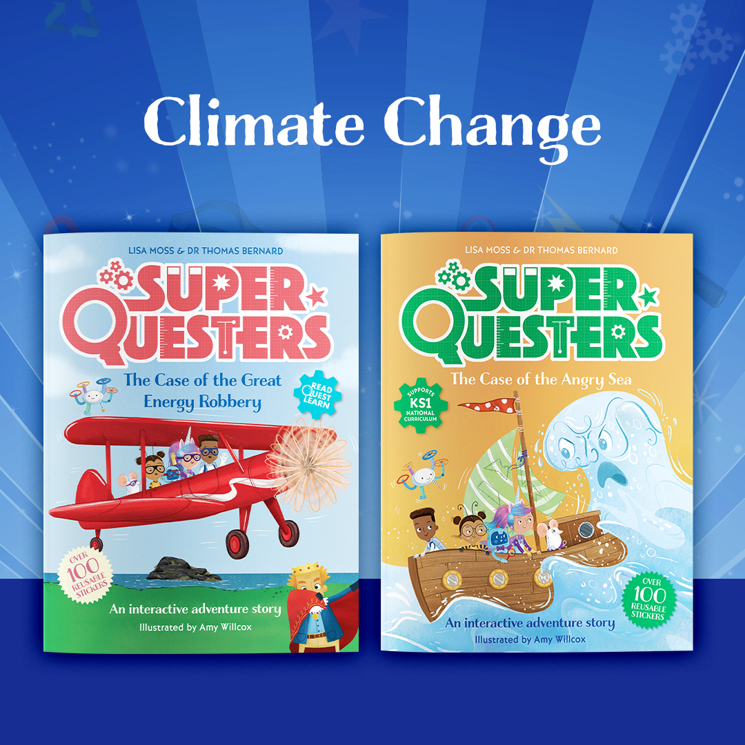 Did you know that the @OxfordChildrens Word of the Year for 2023 is: climate change 🌍

SuperQuesters: The Case of the Great Energy Robbery and SuperQuesters: The Case of the Angry Sea (book 4!) both focus on climate change.

Find out more now: 
bit.ly/SQ_CAS_Amazon

#CWOTY23