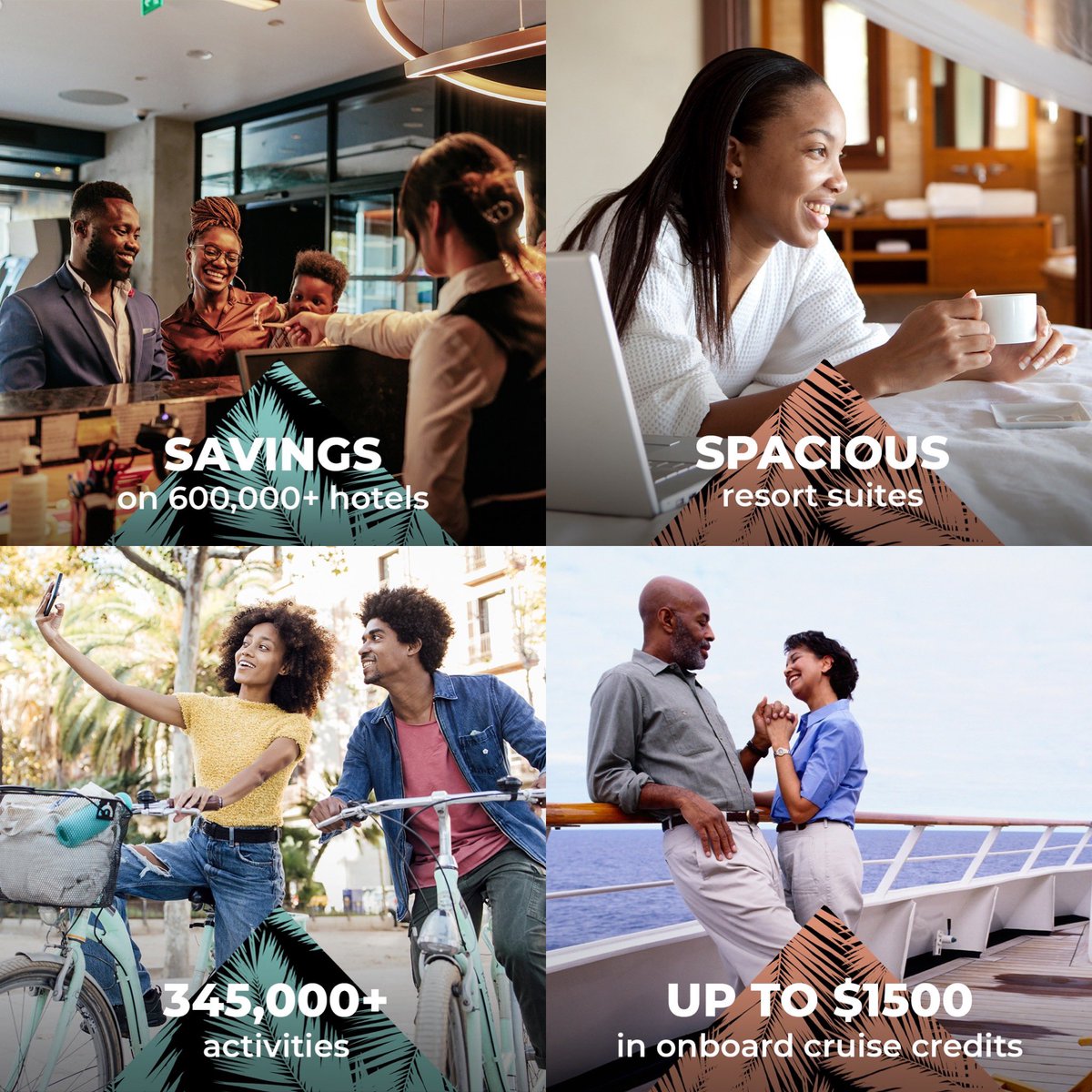 Hey Kira, we have over 345,000+ Experiences and Activities available to book now on Noirbnb.com 👏🏾