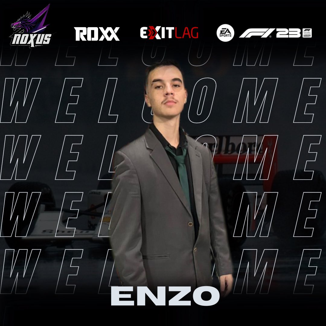 ChainzeSports_'s tweet photo. BEM-VINDO AO TIME! 

Damos as boas-vindas ao nosso mais recente piloto, Enzo! Sua vinda representa um impulso para elevar o nível da equipe, contribuir para nosso crescimento e fortalecer nosso time. Que essa jornada seja repleta de sucesso na sua nova casa! https://t.co/Q9kVwas83o