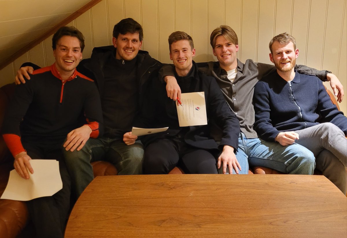 Noah Veiby, Tomas Holmestad, Nicklas Brenna Karlsen, Mads Rismoen og Tobias Solem Karlsen signerte alle nye kontrakter med FUVO tidligere i uka.