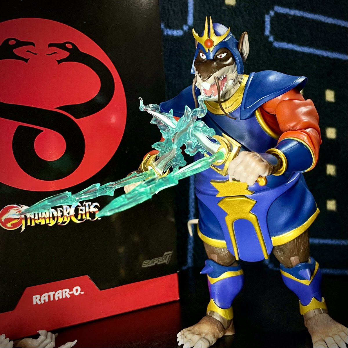 StryderWolfe's tweet photo. I think I smell a rat. 🐀 😆

#ThundercatsThursday 

#Thundercats #toys #RatarO #super7 https://t.co/OziOvppUsv