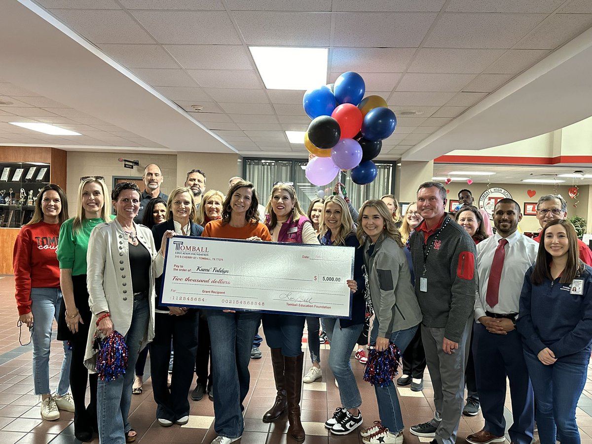 TEF_TomballISD's tweet photo. 🎉 and the winners are …🎉🎉

Kami' Faldyn with @TISDTHS 
 
Nathalie Tilley with @TISDTES 
  
Tammi Cruise with @TISDEarly 

#etrain #TEF #Tomball #TomballISD #grants #supportforteachers #communityimpactnews #TomballNews https://t.co/bbaoFdoFIf