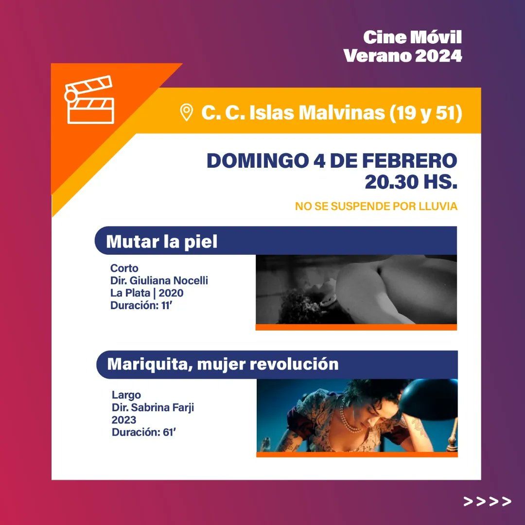 FESAALP's tweet photo. Febrero, continúan las proyecciones al aire libre del Ciclo de Verano!

Viernes y domingo 20.30hs proyecciones de largos nacionales y cortos regionales https://t.co/GqhmsEwWTv