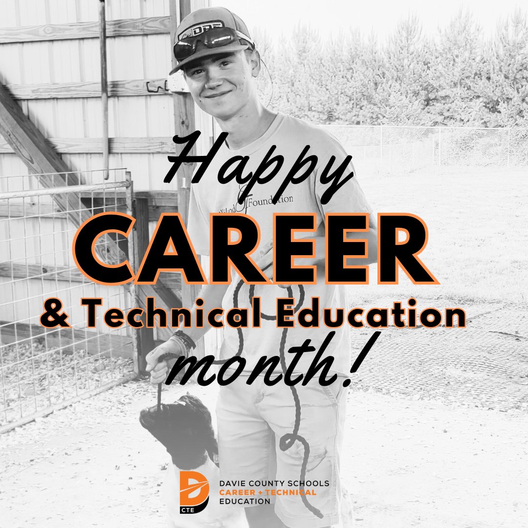DavieCTE's tweet photo. Happy CTE month! https://t.co/WVtLakc9wF