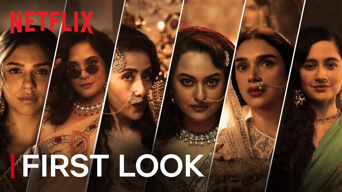 BOCIndia's tweet photo. #Netflix shares the first glimpse into the world of #SanjayLeelaBhansali's #Heeramandi: The Diamond Bazaar. It marks Bhansali's debut in digital space. #HeeramandiOnNetflix #HeeramandiFirstLook https://t.co/osYCiwcmPU https://t.co/TcKrgTgV9Y