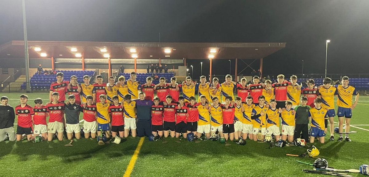 hsclonmelcbs's tweet photo. Well done to our under 15 hurlers who played @SouthTippPRO South Tipp in a very competitive challenge match tonight with 24 lads getting at least 30 minutes of hurling under lights at @Fethardtownpark https://t.co/tAxP4Ltj4V