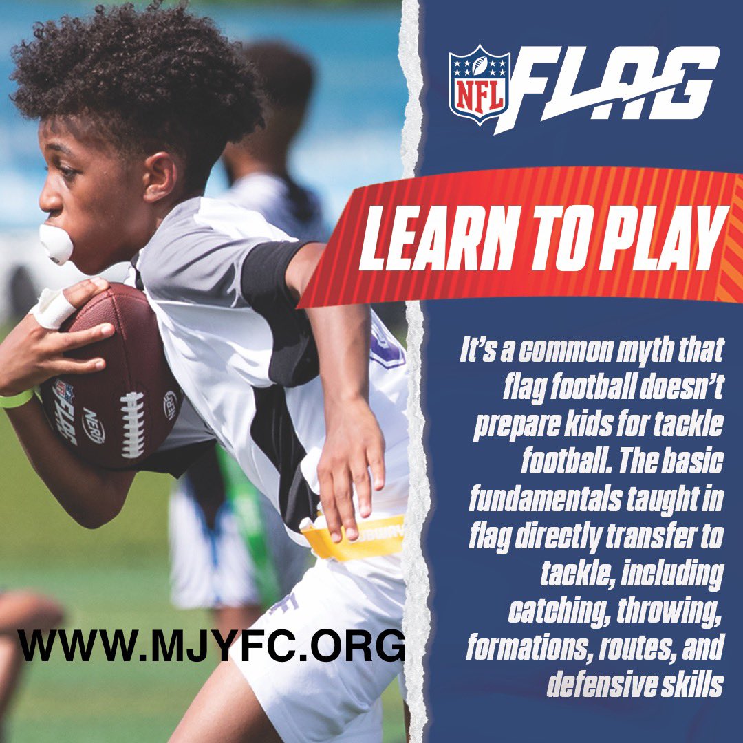 Interested in coaching flag football?Coaches are needed in all age groups. Player registration is open, age groups are filling up fast so don’t miss out.  Co-ed teams for ages 5 to 17.   Jersey &amp; flags provided. Practice starts March 2nd. Games played on Sundays.  Link in bio.