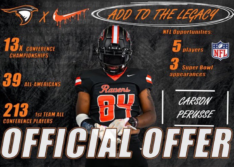 After a great talk with <a href="/coach_codd/">Jonathan Coddington</a> 
I’m grateful to receive an offer to <a href="/AUFootball__/">Anderson University Football</a> 

<a href="/TheChrisRubio/">Rubio Long Snapping®</a> <a href="/CoachRossPryor/">Ross Pryor</a> 
<a href="/Braylo561/">Brandon</a> <a href="/Coach_Sime81/">Coach Sime</a> <a href="/WellyHS_FB/">Wellington High Football</a>  <a href="/CalvinBacon10/">Calvin Bacon</a>