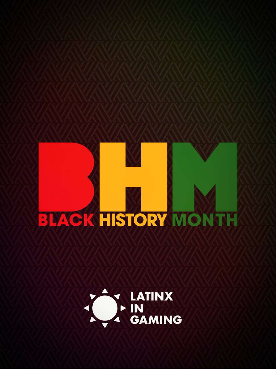 LatinosinGaming's tweet photo. Happy #BlackHistoryMonth! Celebrate, support, and amplify Black and Afro-Latinx creatives, game devs, and orgs within our communities today, this month, and always.

What are some amazing initiatives and projects that you'd love to see us support? Share them with us! https://t.co/FyrrLQffiv