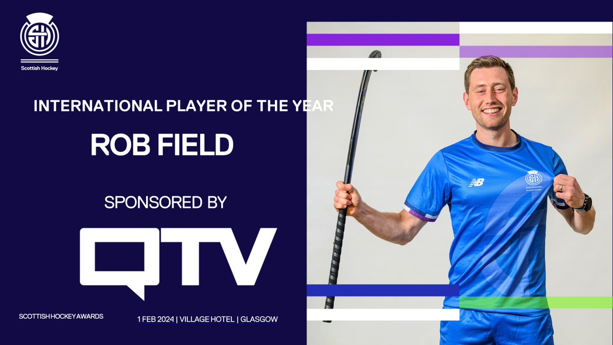 The public has voted Rob Field as International Player of the Year, sponsored by <a href="/QTV_Sports/">QTV</a>!!

Well done Rob, amazing recognition!! #SHAwards