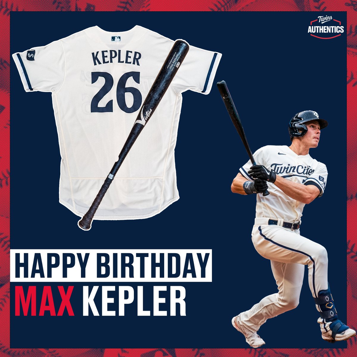 TwinsAuthentics's tweet image. Happy Birthday, Max Kepler! 🥳