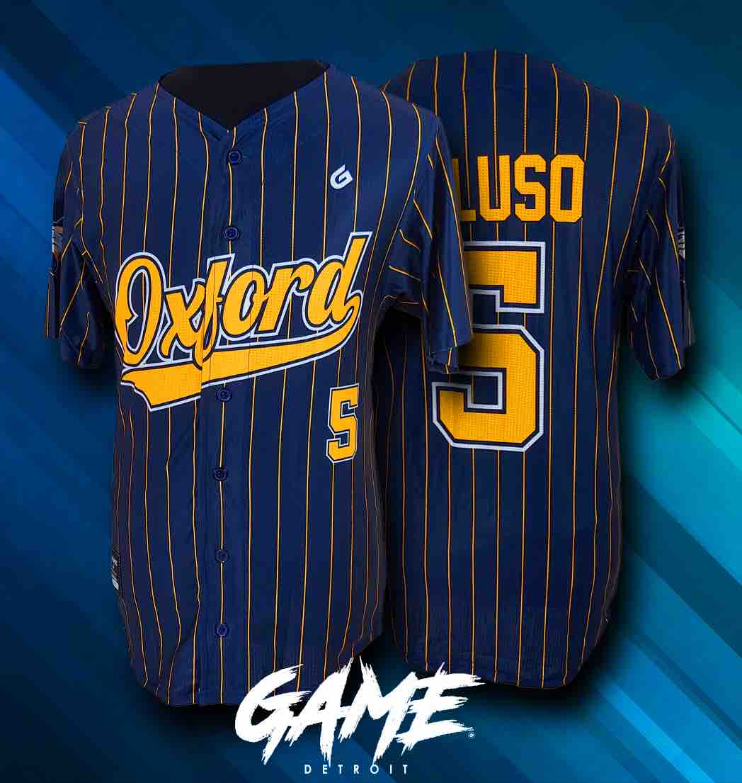 GameApparelUsa's tweet photo. Oxford Baseball pinned up and ready to roll!!!⭐️ #PoweredByG #LookGoodPlayGood #GameBrand #CustomJerseys #BaseballPants #Sublimation #Unrivaled #Michigan #WeDoThingsDifferently #TheGTakeover #AmericanMade #Detroit #GameApparel https://t.co/3qw3i5tcsR https://t.co/ay12KvCPON