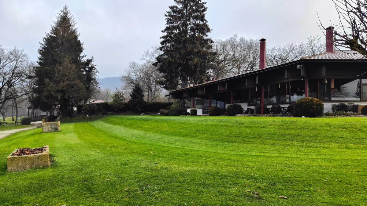 ElsoAyala's tweet photo. Meses duros pero el increíble trabajo del equipo de #greenkeeping #GolfUlzama ha hecho posible que podamos disfrutar de un campo limpio, ordenado, greenes firmes, rápidos y una rodadura de bola que son el plato fuerte de #GolfUlzama ⛳🔝👌#SportTurf #GoodJobTeam💪 #golfnaturaleza https://t.co/sTG2Tk0DQF