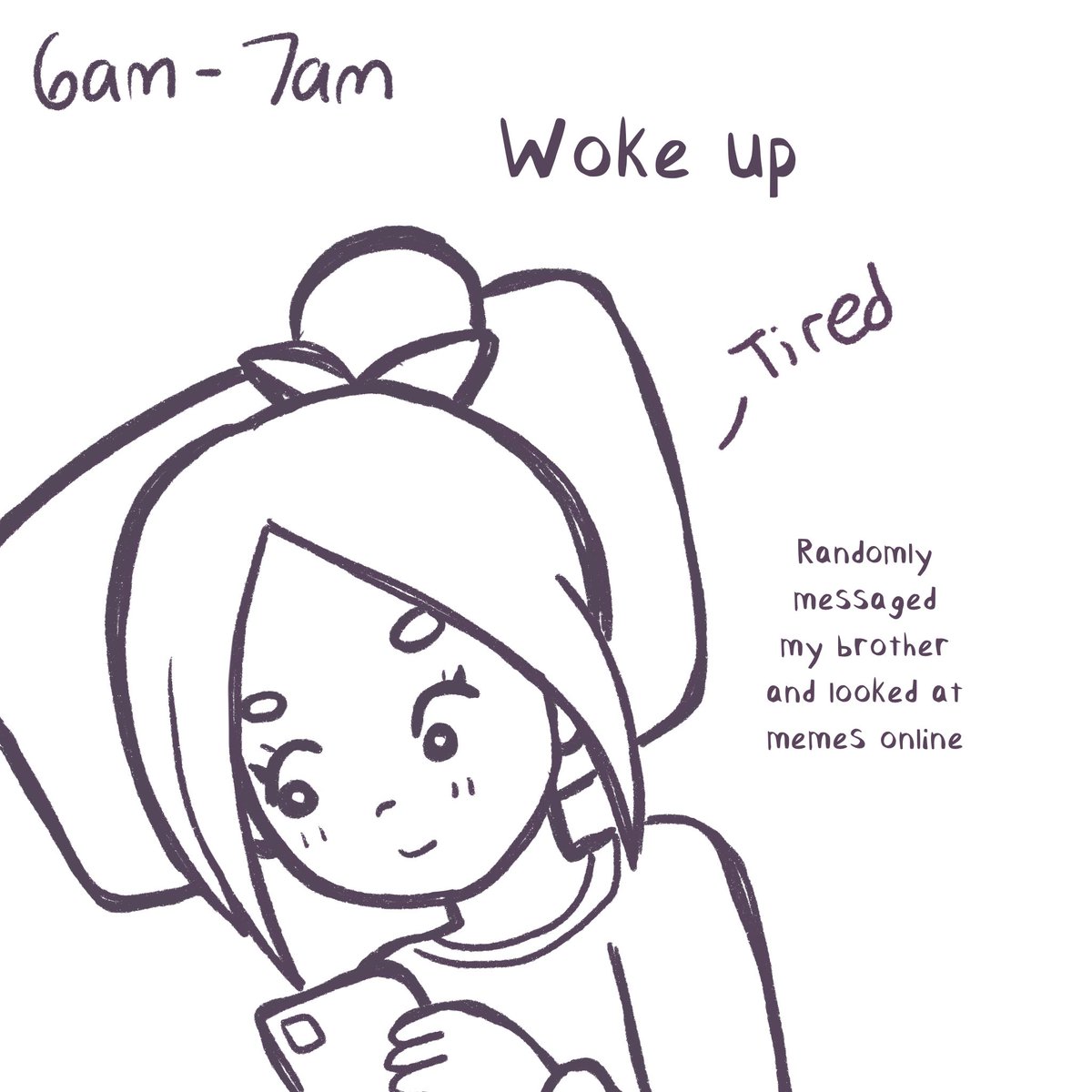 KimiCreative's tweet photo. I was able to kinda sketch and doodle a bit yesterday for hourly comic today 🫶🏻💖 My current daily life at the moment. Maybe I should do more of these journal like doodle comics. https://t.co/ujkikcbtHX